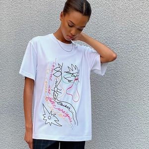 Aritzia The Group Pegasus Graphic Boyfriend Tee (M)
